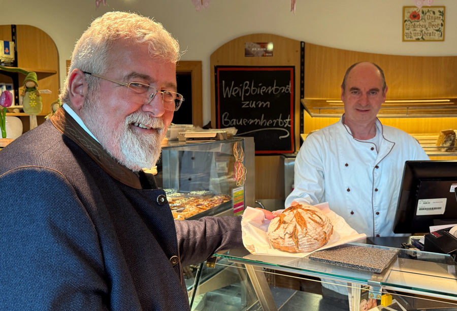 Das Bauernherbst-Brot 2025 ist ein Weißbier-Brot